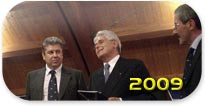 Cena sociale 2009 - visita presidente nazionale