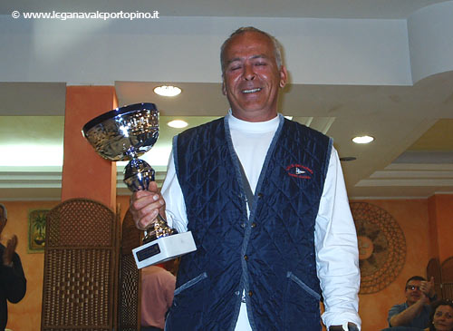 Corrias, al timone di Dolce Fiore, 1&deg; classificato classe IMS e vincitore del trofeo