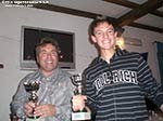 LNI Sulcis cene sociali - Premiazione dei Campioni Sociali per l'anno 2009   classe combinata Optimist-Open Bic MASCHILE, secondo classificato: Giacomo Gasco (ritira il fratello Damiano)