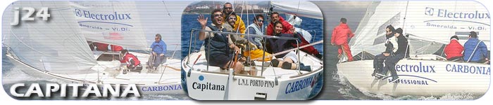 J24 Capitana LNI Porto Pino Banner