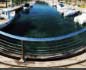 panorama 360° sferico spherical - Porto Pino Ponte sul<br/>porto canale