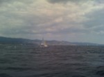 Un Melges in lontananza. In questa domenica una new entry ha fatto il suo ingresso nella flotta: il nuovo 
