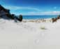 panorama 360° sferico spherical - Teulada Porto Pino<br/>dune Is Arenas Biancas