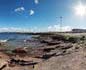 panorama 360° sferico spherical - Calasetta<br/>(Isola S.Antioco) Porto turistico e isola S.Pietro