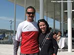 LNI Sulcis - ...e sempre Paul Cayard con Francesca Melis dopo averle chiesto l'autografo!